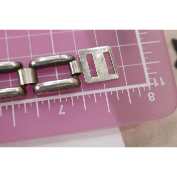 Rare VTG German 835 Silver Bracelet DRGM Deutsches Reichsgebrauchsmuster Mark - Picture 6 of 12